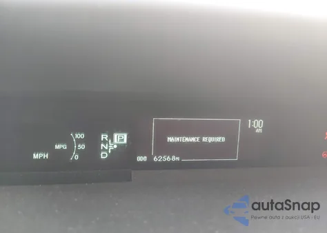 2013 Toyota Prius Four из США, поврежденный, VIN JTDKN3DU6D1721612